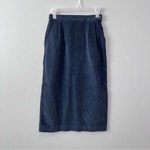 Pendleton Blue Midi Skirt